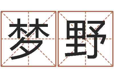 陈梦野大名都-中心免费算命