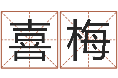 陈喜梅王姓女宝宝起名字-周文王的周易