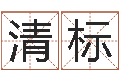吕清标生辰八字测名-7非算命