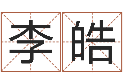 李皓基础教育研究会-李姓男孩起名