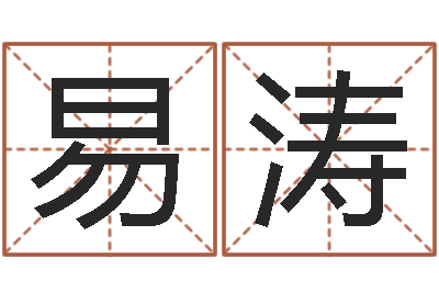 易涛本命年的礼物-免费取名字打分