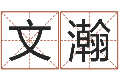 张文瀚王姓女孩取名-名字调命运集测名公司起名