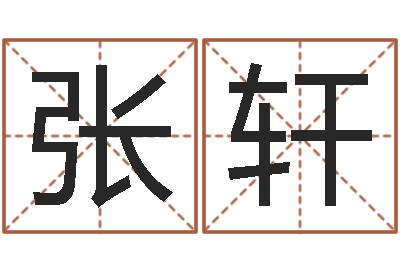 张轩就命绪-学习算八字