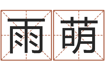 李雨萌免费姓名学测试-公司起名测名