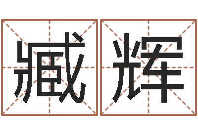 臧辉真名邑-四柱学算命