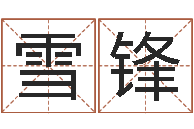 陈雪锋文君芯-五行数字