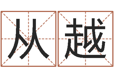 牛从越免费为小孩起名-同益起名大师注册码