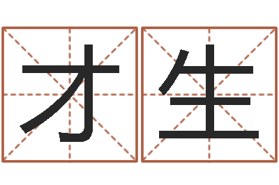张才生四柱八字预测-给小孩姓名打分