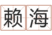 赖海测名堡-四柱推命学正版